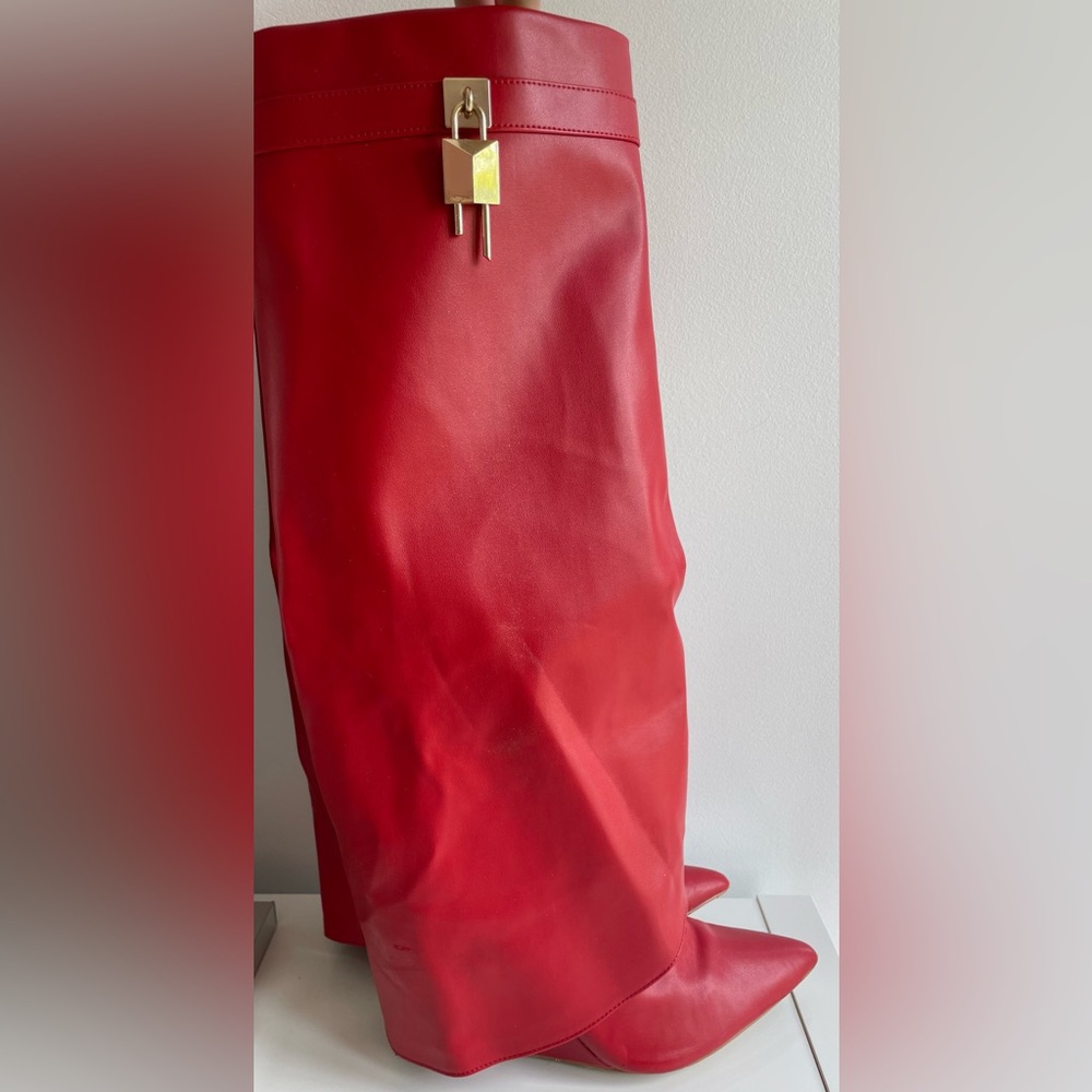 Red Boots Size 37